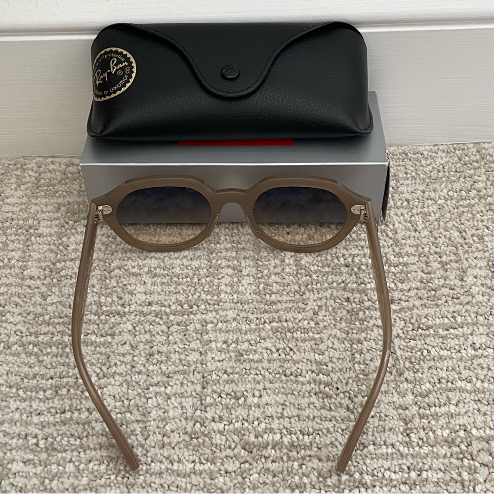 Ray Ban Gina Sunglasses RB4399 Tortledove Clear Gradient Brown BRAND NEW W/ BOX - Picture 2 of 9